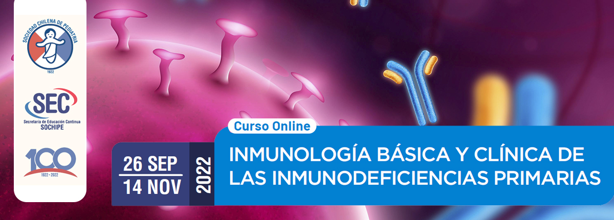 Curso online Inmunología Básica y Clínica de las Inmunodeficiencias Primarias